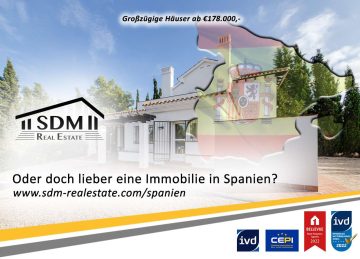 POTENTIAL: Zweifamilienhaus mit Baugrundstück in Oberhausen - Häuser in Spanien